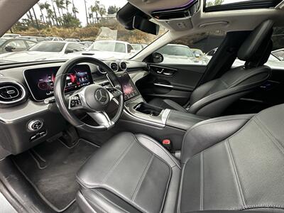 2022 Mercedes-Benz C 300 * MATTE GRAY * LOW MILES * TINT * MOONROOF * - Photo 31 - Vista, CA 92084
