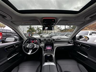 2022 Mercedes-Benz C 300 * MATTE GRAY * LOW MILES * TINT * MOONROOF * - Photo 14 - Vista, CA 92084