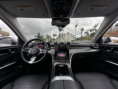 2022 Mercedes-Benz C 300 * MATTE GRAY * LOW MILES * TINT * MOONROOF * - Photo 25 - Vista, CA 92084