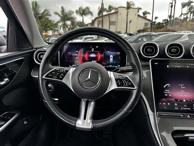 2022 Mercedes-Benz C 300 * MATTE GRAY * LOW MILES * TINT * MOONROOF * - Photo 23 - Vista, CA 92084