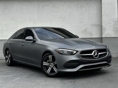 2022 Mercedes-Benz C 300 * MATTE GRAY * LOW MILES * TINT * MOONROOF * - Photo 3 - Vista, CA 92084