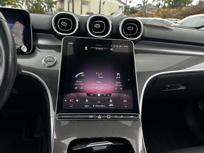 2022 Mercedes-Benz C 300 * MATTE GRAY * LOW MILES * TINT * MOONROOF * - Photo 22 - Vista, CA 92084
