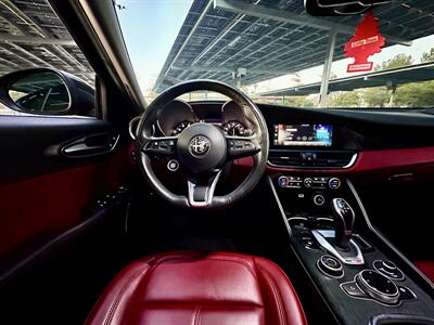 2020 Alfa Romeo Giulia * LOW MILES * RED INTERIOR * TURBO *   - Photo 20 - Vista, CA 92084