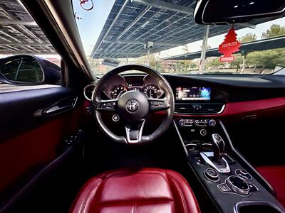 2020 Alfa Romeo Giulia * LOW MILES * RED INTERIOR * TURBO *   - Photo 15 - Vista, CA 92084