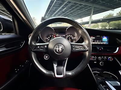 2020 Alfa Romeo Giulia * LOW MILES * RED INTERIOR * TURBO *   - Photo 24 - Vista, CA 92084