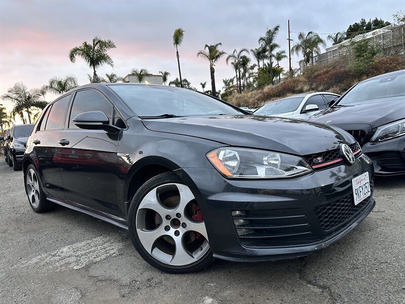 2016 Volkswagen Golf GTI Autobahn * TURBO * 6 SPEED MANUAL * LEATHER * - Photo 7 - Vista, CA 92084
