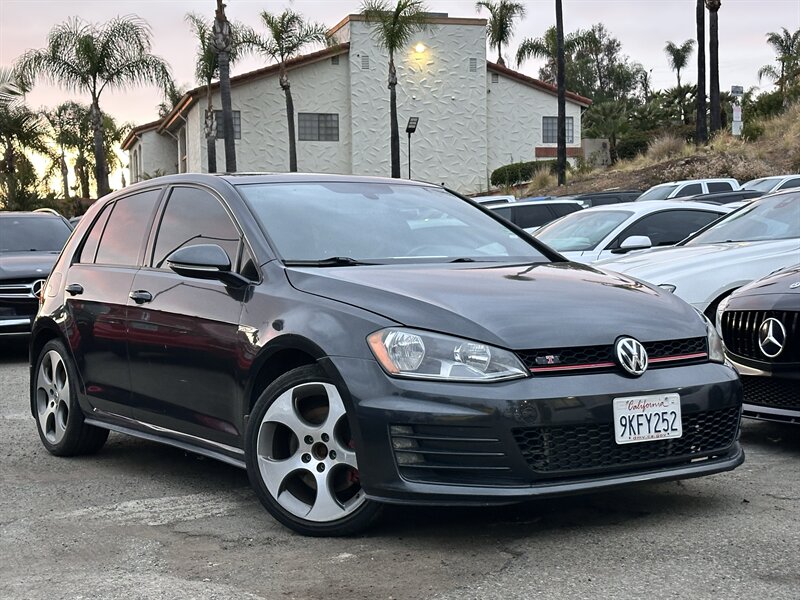 2016 Volkswagen Golf GTI Autobahn * TURBO * 6 SPEED MANUAL * LEATHER * - Photo 3 - Vista, CA 92084