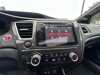 2015 Honda Civic Si w/Navi * K24 * LOWERED RIMS * MANUAL *   - Photo 21 - Vista, CA 92084