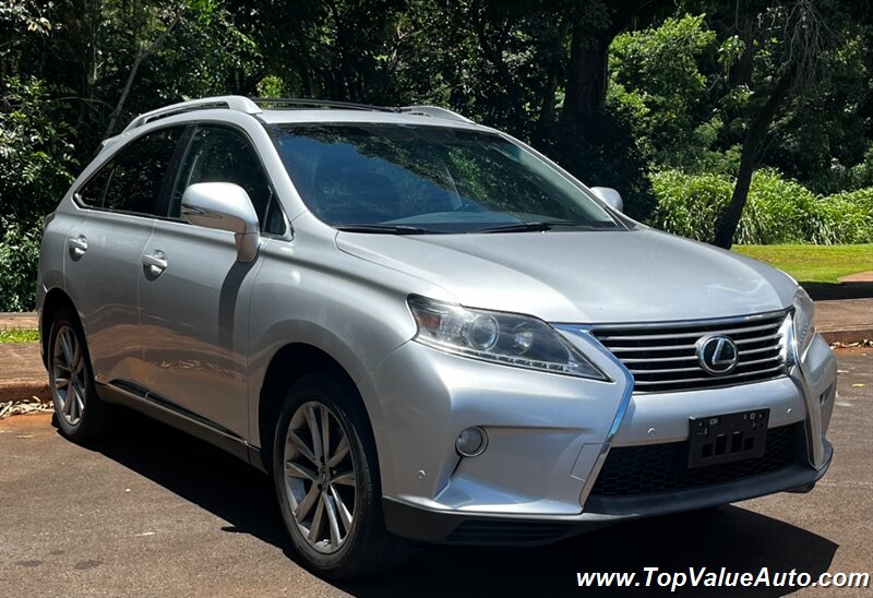 Silver 2013 Lexus RX SUV / Crossover Front-Wheel Drive Automatic