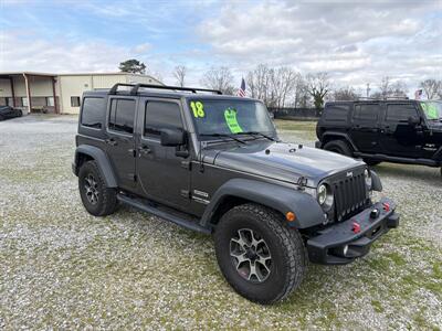 2018 Jeep Wrangler JK Unlimited Sport S   - Photo 2 - Madisonville, TN 37354