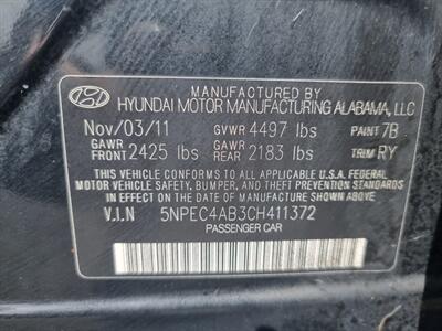 2012 Hyundai SONATA SE 2.0T   - Photo 33 - Cincinnati, OH 45231