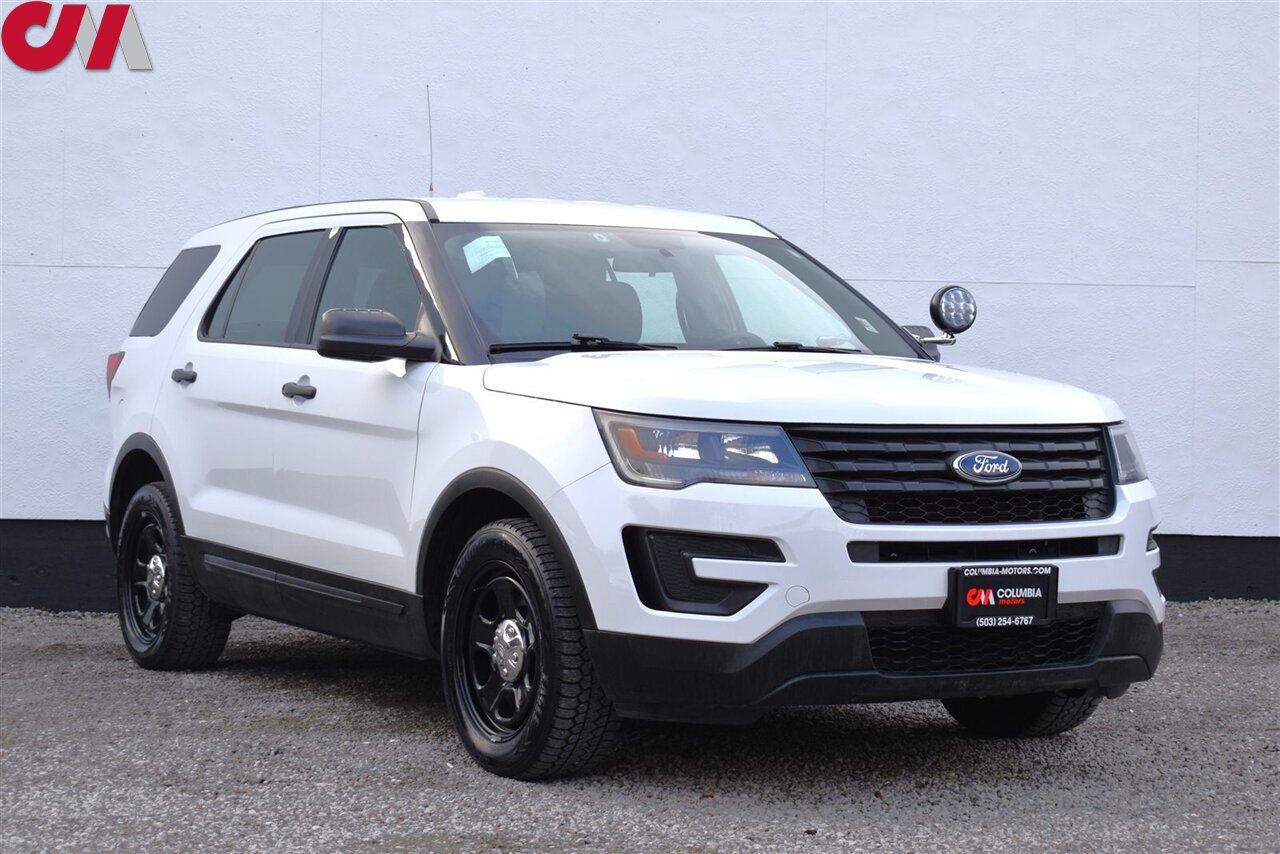 2018 Ford Explorer Police Interceptor Utility  AWD 4dr SUV! Certified Calibration! Back Up Camera! Parking Assist! Traction Control! Bluetooth/USB! Driver Side Spotlight! Slide-Out Storage Drawer! - Photo 1 - Portland, OR 97266