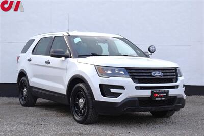 2018 Ford Explorer Police Interceptor Utility AWD 4dr SUV! Certified Calibration! Back Up Camera! Parking Assist! Traction Control! Bluetooth/USB! Driver Side Spotlight! Slide-Out Storage Drawer! - Photo 1 - Portland, OR 97266