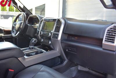2015 Ford F-150 Platinum  4x4 4dr SuperCrew 5.5 ft. SB! Bird Eye View Backup Camera! Bluetooth! Heated & Ventilated Leather Seats! Rear Heated Seats! Tow Package! Ambient Lighting! Sunroof! - Photo 12 - Portland, OR 97266