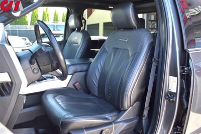 2015 Ford F-150 Platinum  4x4 4dr SuperCrew 5.5 ft. SB! Bird Eye View Backup Camera! Bluetooth! Heated & Ventilated Leather Seats! Rear Heated Seats! Tow Package! Ambient Lighting! Sunroof! - Photo 11 - Portland, OR 97266
