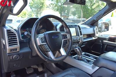2015 Ford F-150 Platinum  4x4 4dr SuperCrew 5.5 ft. SB! Bird Eye View Backup Camera! Bluetooth! Heated & Ventilated Leather Seats! Rear Heated Seats! Tow Package! Ambient Lighting! Sunroof! - Photo 3 - Portland, OR 97266