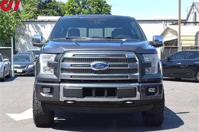 2015 Ford F-150 Platinum  4x4 4dr SuperCrew 5.5 ft. SB! Bird Eye View Backup Camera! Bluetooth! Heated & Ventilated Leather Seats! Rear Heated Seats! Tow Package! Ambient Lighting! Sunroof! - Photo 7 - Portland, OR 97266