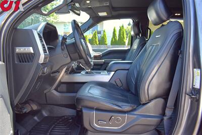 2015 Ford F-150 Platinum  4x4 4dr SuperCrew 5.5 ft. SB! Bird Eye View Backup Camera! Bluetooth! Heated & Ventilated Leather Seats! Rear Heated Seats! Tow Package! Ambient Lighting! Sunroof! - Photo 10 - Portland, OR 97266