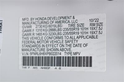 2023 Honda Odyssey Touring Minivan  4dr FWD! Power Sliding Doors! Rear Entertainment! Honda Sensing! Adaptive Cruise Control! Blind Spot Monitoring! Heated Leather Seats! Backup Camera! - Photo 36 - Portland, OR 97266