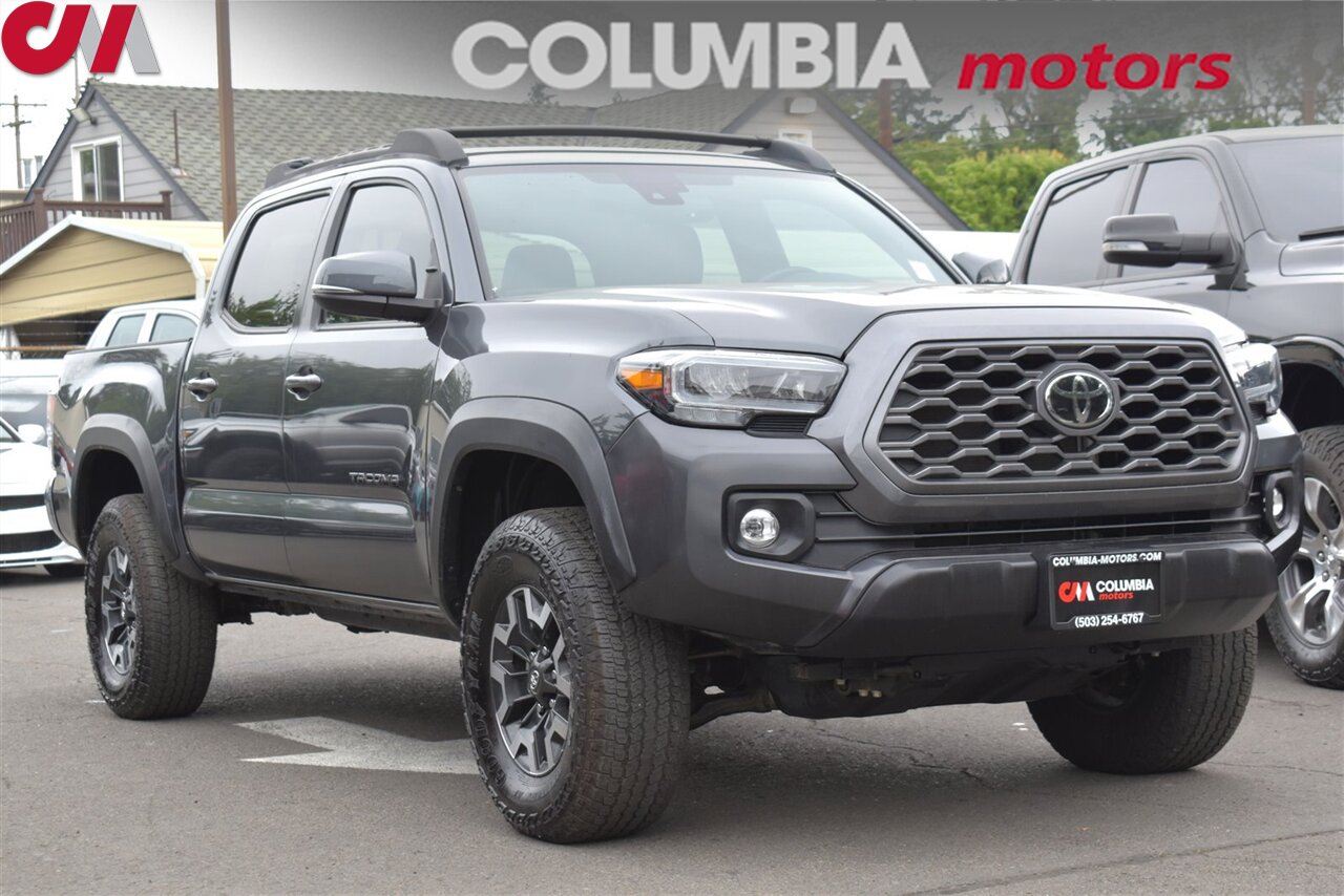 2023 Toyota Tacoma TRD Off-Road  4x4 4dr Double Cab 5.0 ft SB! Back Up Cam! Lane Assist! Dynamic Radar Cruise Control! Apple CarPlay! Android Auto! Tow Pkg! Qi Wireless Charger! Roof Rack! - Photo 1 - Portland, OR 97266