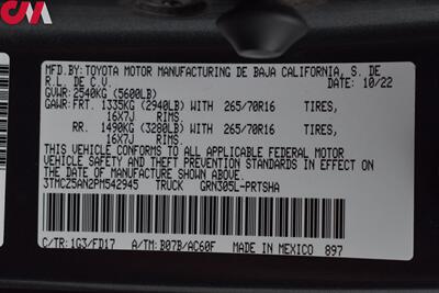 2023 Toyota Tacoma TRD Off-Road  4x4 4dr Double Cab 5.0 ft SB! Back Up Cam! Lane Assist! Dynamic Radar Cruise Control! Apple CarPlay! Android Auto! Tow Pkg! Qi Wireless Charger! Roof Rack! - Photo 33 - Portland, OR 97266