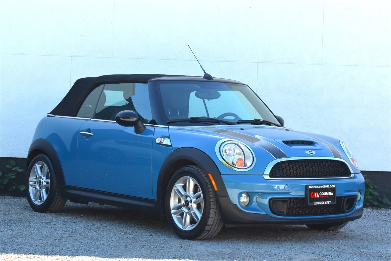 2013 MINI Convertible Cooper S  2dr! Sport-tuned suspension! Drive Mode Select! Cruise Control! Full Leather Seats! Heated front seats! Bluetooth Connectivity! - Photo 1 - Portland, OR 97266