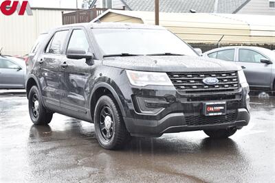 2017 Ford Explorer Police Interceptor Utility  AWD Police Interceptor Utility 4dr SUV Certified Calibration! Back Up Camera! Park Assist Sensors! Bluetooth w/Voice Activation! - Photo 1 - Portland, OR 97266