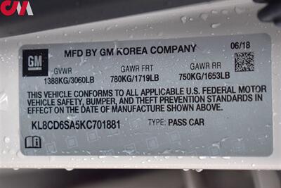 2019 Chevrolet Spark 1LT CVT 4dr Hatchback**BY APPOINTMENT ONLY**Rear View Camera! Apple CarPlay! Android Auto! 30MPG City! 38MPG Hwy! Cruise Control! Trunk Cargo Cover! - Photo 28 - Portland, OR 97266