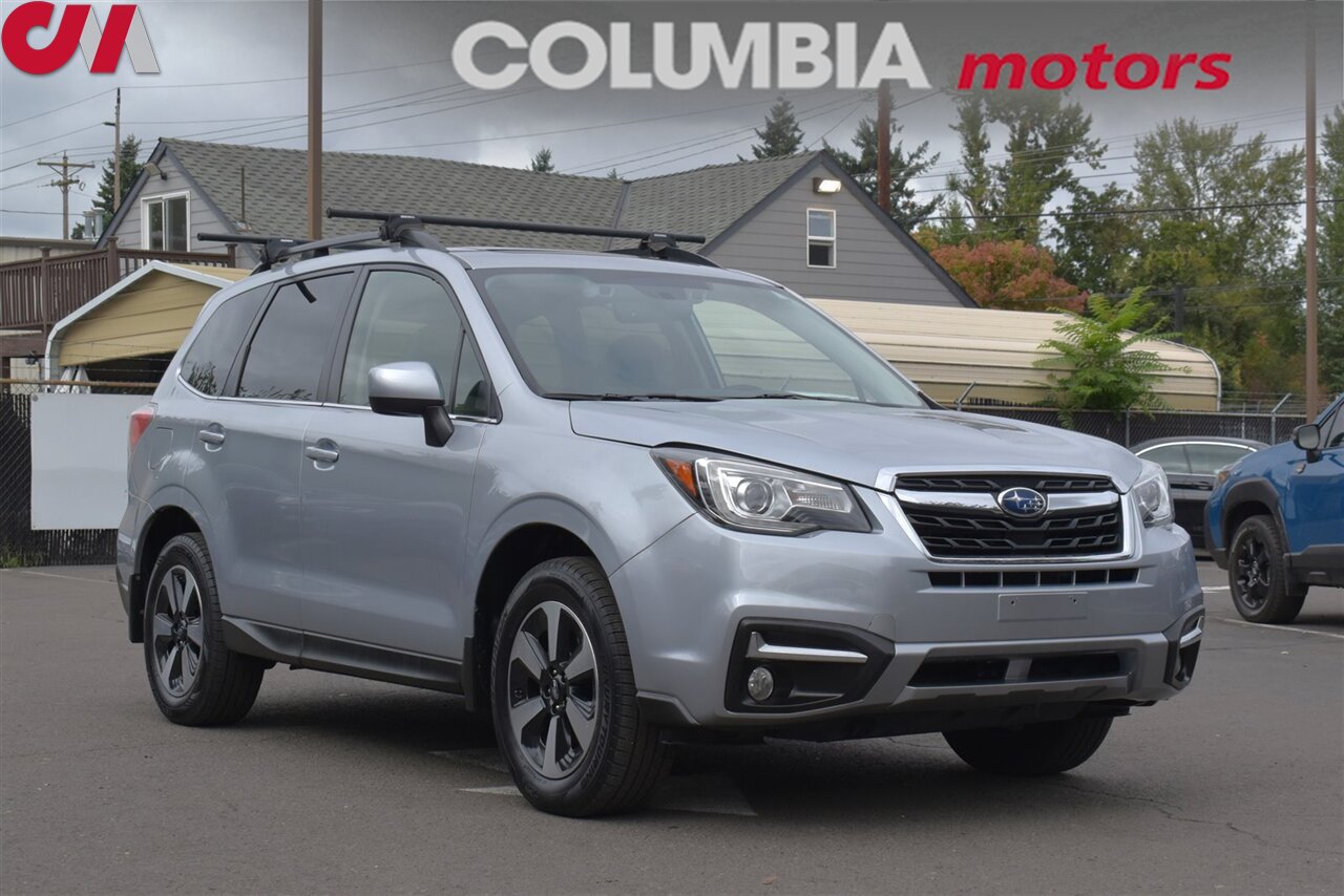 2017 Subaru Forester 2.5i Limited  AWD 4dr Wagon! EyeSight Assist! X-Mode! Blind Spot Monitor! Adaptive Cruise Control! Back-Up Camera! Bluetooth! GPS Nav! Heated Leather Seats! Power Liftgate! Roof Rack! All Weather Mats! - Photo 1 - Portland, OR 97266