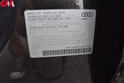 2017 Audi Q5 2.0T quattro Premium Plus  4dr SUV! Back Up Camera! Parking Assist Sensors! Blind Spot Monitor! Navigation! Bluetooth! Heated Leather Seats! Pano-Sunroof! Pwr-Liftgate! - Photo 34 - Portland, OR 97266