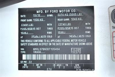 2013 Ford Transit Connect Cargo Van XLT  4dr w/o side and rear glass! Front Wheel Drive! 2-Seater Work Van! Dual Sliding Doors! Large Cargo Area! Stability Control! - Photo 30 - Portland, OR 97266