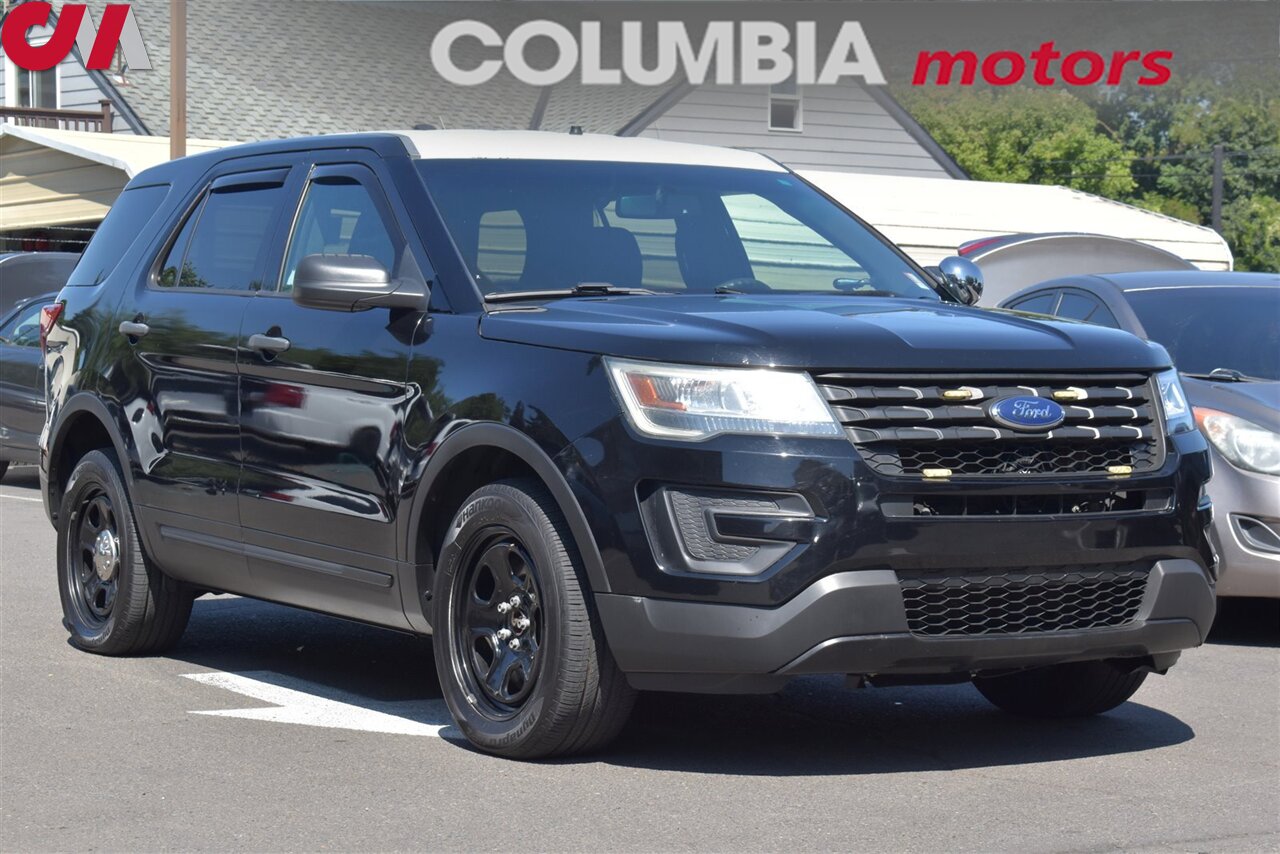 2016 Ford Explorer Police Interceptor Utility  AWD 4dr SUV! Certified Calibration! Bluetooth! Driver Side Spotlight! Thunderwave Police Siren Kit Warning PA! - Photo 1 - Portland, OR 97266