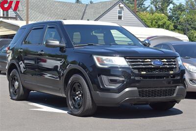 2016 Ford Explorer Police Interceptor Utility  AWD 4dr SUV! Certified Calibration! Bluetooth! Driver Side Spotlight! Thunderwave Police Siren Kit Warning PA! - Photo 1 - Portland, OR 97266