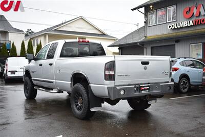 2006 Dodge Ram 2500 SLT  4x4 4dr Quad Cab 8ft. LB Pickup 35 Gallon Fuel Tank! Steel Reinforced Front & Back Bumper! Additional Airbag Rear Suspension! Tow Package! AM BFG All-Terrain Tires! AM Wheels! - Photo 2 - Portland, OR 97266