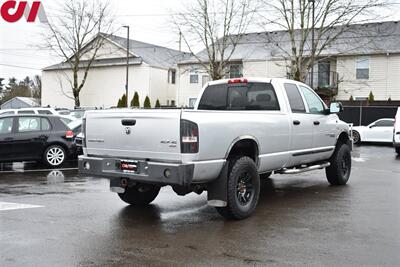 2006 Dodge Ram 2500 SLT  4x4 4dr Quad Cab 8ft. LB Pickup 35 Gallon Fuel Tank! Steel Reinforced Front & Back Bumper! Additional Airbag Rear Suspension! Tow Package! AM BFG All-Terrain Tires! AM Wheels! - Photo 5 - Portland, OR 97266