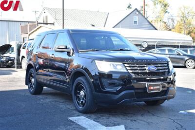 2017 Ford Explorer Police Interceptor Utility  AWD 4dr SUV! Certified Calibration! Back Up Camera! Parking Assist Sensors! Bluetooth! Driver Side Spotlight! Tow Hitch! - Photo 1 - Portland, OR 97266