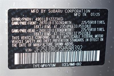 2025 Subaru Forester Limited  AWD 4dr Crossover! X-Mode! SI-Drive! EyeSight Assist Tech! Back Up Camera! Navigation! Apple CarPlay! Android Auto! Heated Leather Seats! Pano-Sunroof! - Photo 36 - Portland, OR 97266