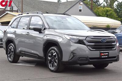 2025 Subaru Forester Premium  AWD 4dr Crossover! EyeSight Assist! X-Mode! SI-Drive! Rear View Camera! Auto Liftgate! Apple CarPlay & Android Auto! Heated Front Seats! Qi Wireless Charger! Roof Rails! - Photo 1 - Portland, OR 97266