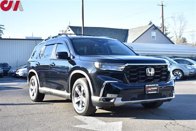 2023 Honda Pilot EX-L w/Rear Captain's Chairs  AWD 4dr SUV **BY APPOINTMENT ONLY** Back-Up Cam! Power Tailgate! Roof Rails & Bars! Leather Heated Front Seats! Bluetooth! Drive Modes! - Photo 1 - Portland, OR 97266