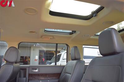 2013 Ford Flex Limited  AWD 4dr Crossover w/EcoBoost**BY APPOINTMENT ONLY**Rear View Camera! Bluetooth! GPS Navigation! Cooled & Heated Leather Seats! Front & Rear Sunroofs! Tow Hitch! Roof Rails! - Photo 21 - Portland, OR 97266