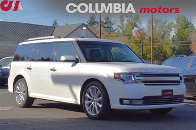 2013 Ford Flex Limited  AWD 4dr Crossover w/EcoBoost**BY APPOINTMENT ONLY**Rear View Camera! Bluetooth! GPS Navigation! Cooled & Heated Leather Seats! Front & Rear Sunroofs! Tow Hitch! Roof Rails! - Photo 1 - Portland, OR 97266