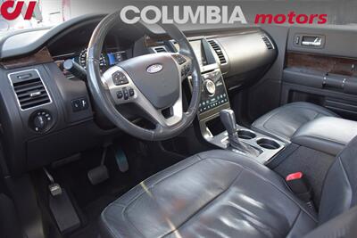 2013 Ford Flex Limited  AWD 4dr Crossover w/EcoBoost**BY APPOINTMENT ONLY**Rear View Camera! Bluetooth! GPS Navigation! Cooled & Heated Leather Seats! Front & Rear Sunroofs! Tow Hitch! Roof Rails! - Photo 3 - Portland, OR 97266