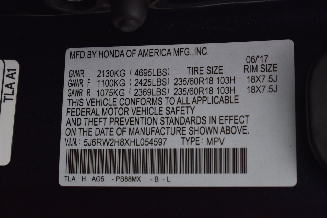 2017 Honda CR-V EX-L AWD 4dr SUV! Back Up Camera! Blind Spot Monitor! Collision Mitigation System! Lane Assist! Econ Drive Mode! Bluetooth Connectivity! Heated Leather Seats! Sunroof! Power Liftgate! - Photo 36 - Portland, OR 97266