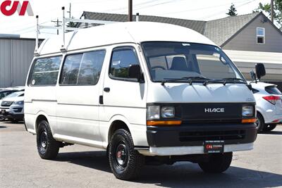 1993 Toyota Hiace High Top  4WD 5 Speed Manual! Center Differential Lock! Low Range Gearing! Vantech Roof-Rack! Fold Out Futon Chair! Cabinet w/Sink! Wide Interior Width! - Photo 1 - Portland, OR 97266