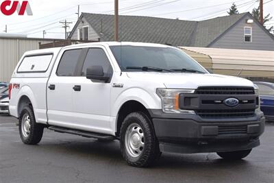 2018 Ford F-150 XL  4X4 4dr SuperCrew 6.5 ft. SB! Back Up Camera! Bluetooth! Cruise Control! 2H/4H/4L Modes! Lear Canopy! Running Boards! All Weather Mats! - Photo 1 - Portland, OR 97266