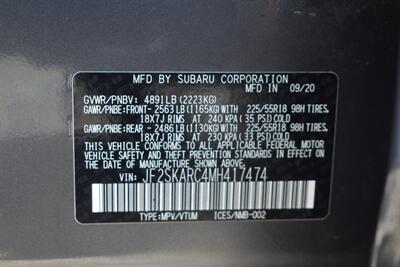 2021 Subaru Forester Sport  AWD 4dr Crossover! X-Mode! SI-Drive! EyeSight Assist Tech! Back Up Cam! Blind Spot Monitor! Heated Seats! Pano-Sunroof! Powered Liftgate! - Photo 32 - Portland, OR 97266