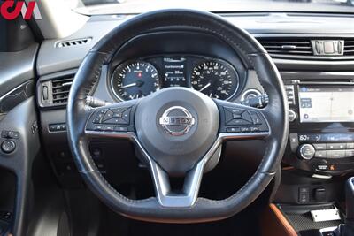 2017 Nissan Rogue SL  AWD 4dr Crossover! Back-Up Camera w/ Bird's Eye View! GPS Nav! Voice Activated Bluetooth! Sport & Eco Mode! Heated Leather Seats! Pano-Sunroof! Power Liftgate! Roof Rails! - Photo 15 - Portland, OR 97266
