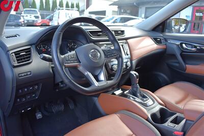 2017 Nissan Rogue SL  AWD 4dr Crossover! Back-Up Camera w/ Bird's Eye View! GPS Nav! Voice Activated Bluetooth! Sport & Eco Mode! Heated Leather Seats! Pano-Sunroof! Power Liftgate! Roof Rails! - Photo 3 - Portland, OR 97266