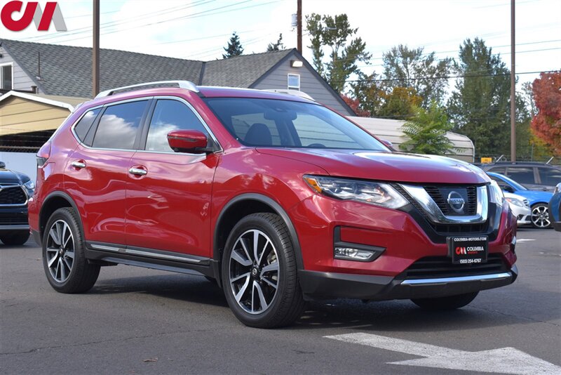 2017 Nissan Rogue SL  AWD 4dr Crossover! Back-Up Camera w/ Bird's Eye View! GPS Nav! Voice Activated Bluetooth! Sport & Eco Mode! Heated Leather Seats! Pano-Sunroof! Power Liftgate! Roof Rails!