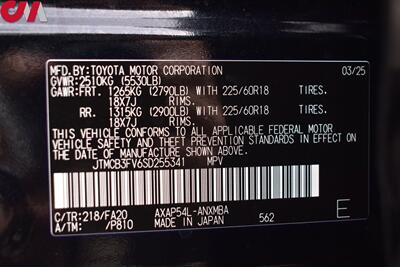 2025 Toyota RAV4 Plug-in Hybrid SE  AWD 4dr SUV**BY APPOINTMENT ONLY** Toyota Safety Sense 2.5! Back Up Camera! Bluetooth! 40 City MPG! 36 Hwy MPG! Eco/Sport/Trail Drive Modes! Heated Seats! Powered Liftgate! - Photo 34 - Portland, OR 97266
